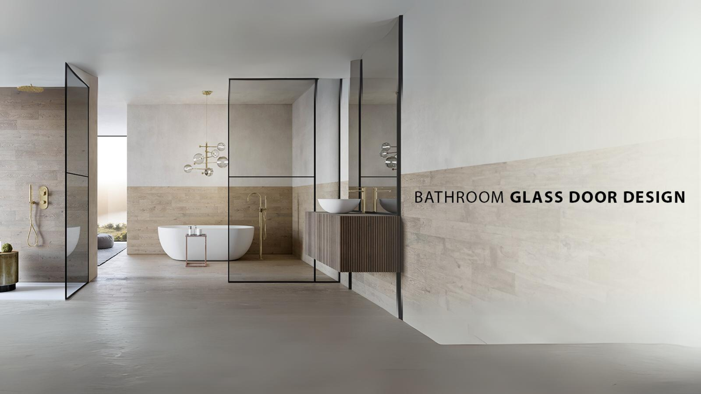 BATHROOM GLASS DOORS: DESIGNS TO ADD STYLE